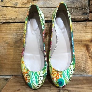 J.crew janey liberty print flats Sz 6